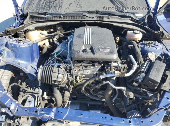 1G6DC5RK7L0133999 2020 CADILLAC CT4 Синий Вид задней части салона