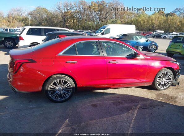 1G6DF5RK6R0122346 2024 CADILLAC CT4 Red Панорамний вид салону 360°
