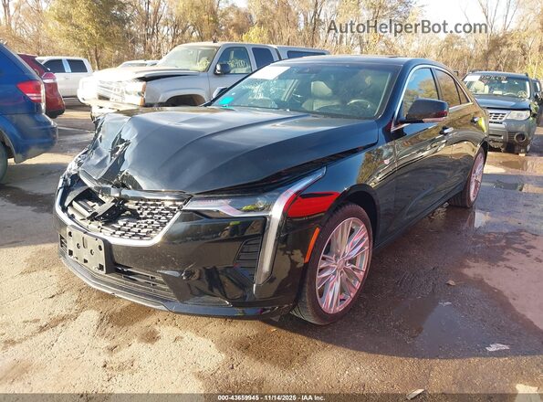 1G6DF5RK7L0131838 2020 CADILLAC CT4 Black Vista tres cuartos delantera izquierda