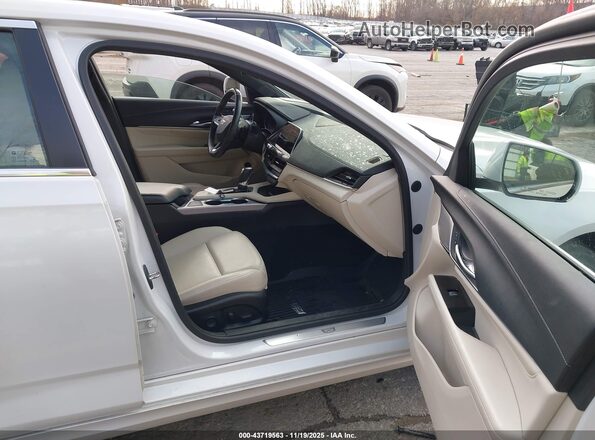 1G6DF5RK7M0106892 2021 CADILLAC CT4 White Widok wnętrza z przodu