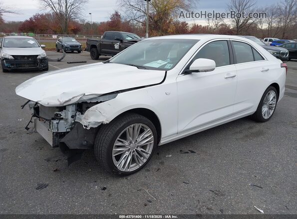 1G6DF5RKXP0110875 2023 CADILLAC CT4 White Vista tres cuartos delantera izquierda