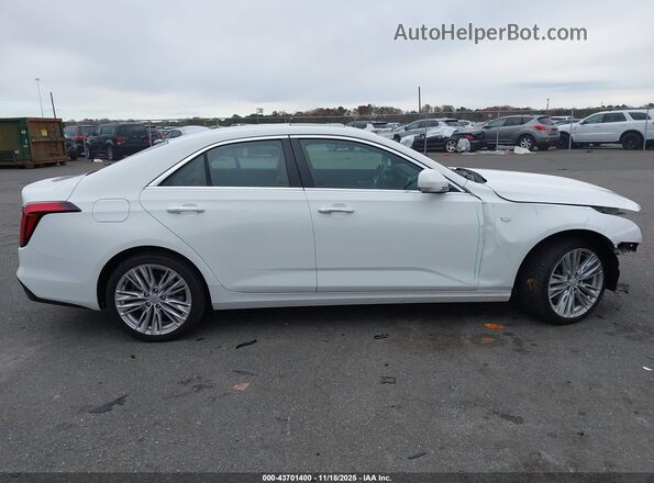 1G6DF5RKXP0110875 2023 CADILLAC CT4 White Vista interior trasera