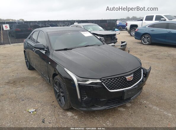 1G6DF5RL5L0138991 2020 CADILLAC CT4 Черный Передняя правая четверть