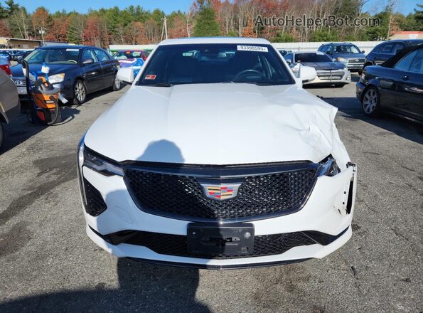1G6DH5RL8M0134672 2021 CADILLAC CT4 Белый Вид спереди