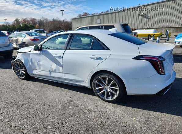1G6DH5RL8M0134672 2021 CADILLAC CT4 Белый Задняя левая четверть