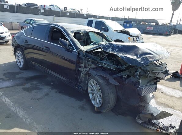 1G6DM5RK4M0113501 2021 CADILLAC CT5 Черный Передняя правая четверть
