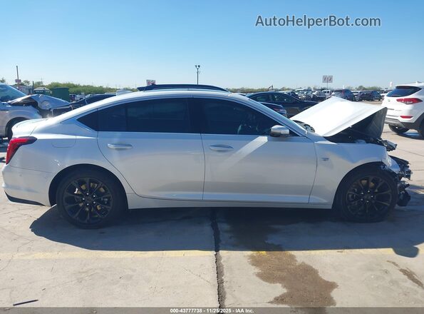 1G6DN5RW2R0111138 2024 CADILLAC CT5 White Widok wnętrza z tyłu