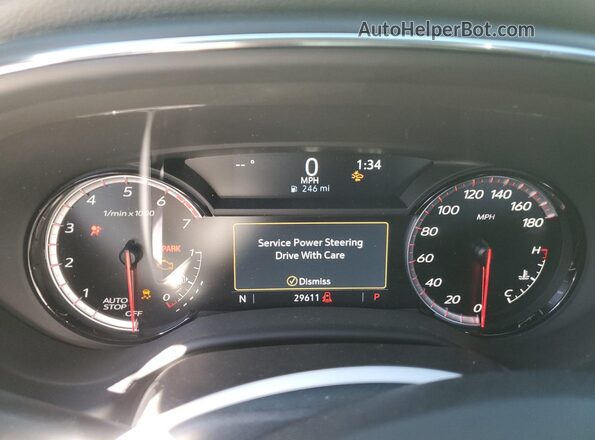 1G6DR5RW0P0148397 2023 CADILLAC CT5 Белый Вид щитка приборов