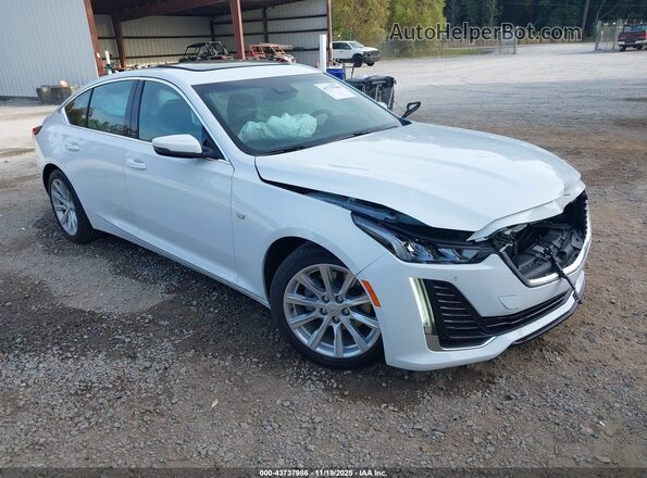 1G6DW5RK0P0125529 2023 CADILLAC CT5 Белый Передняя правая четверть