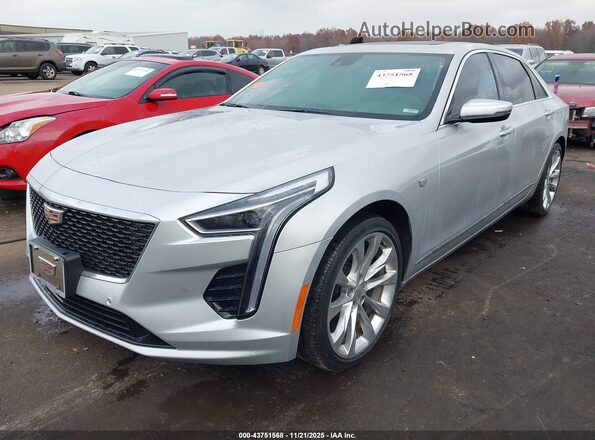 1G6KB5RS9LU107827 2020 CADILLAC CT6 Серебряный Передняя левая четверть