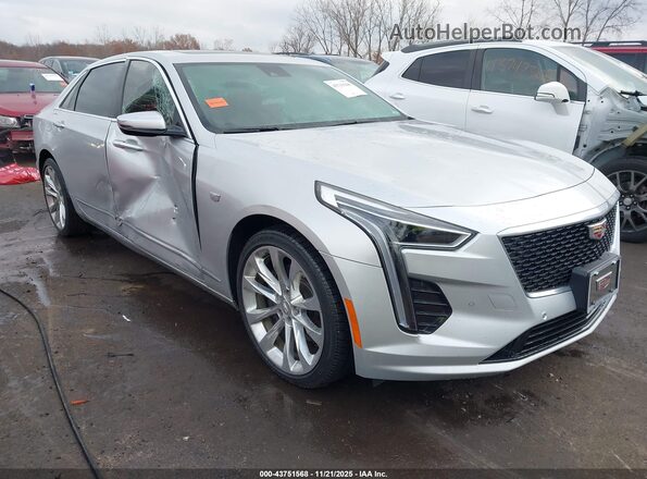 1G6KB5RS9LU107827 2020 CADILLAC CT6 Серебряный Передняя правая четверть