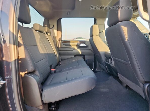 1GC4YNEY5RF290462 2024 CHEVROLET SILVERADO Charcoal Вид задніх сидінь