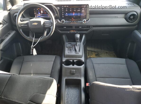 1GCGSBEC4P1175458 2023 CHEVROLET COLORADO Коричневый Вид панели приборов