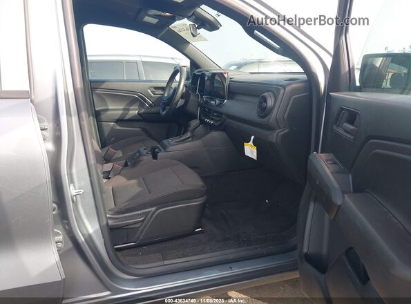 1GCGSBEC8P1260982 2023 CHEVROLET COLORADO Gray Widok wnętrza z przodu