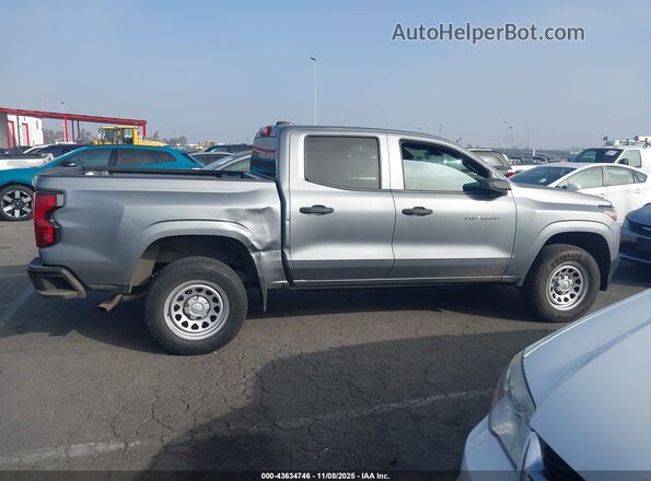 1GCGSBEC8P1260982 2023 CHEVROLET COLORADO Gray Widok wnętrza z tyłu