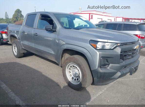 1GCGSBEC8P1260982 2023 CHEVROLET COLORADO Gray Przód prawy