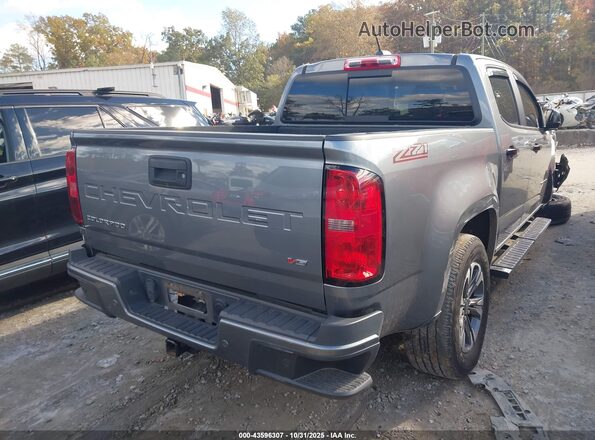 1GCGSDEN6M1109373 2021 CHEVROLET COLORADO Серый Задняя правая четверть
