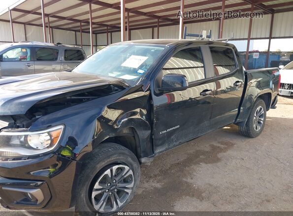 1GCGSDEN6N1136445 2022 CHEVROLET COLORADO Черный Передняя левая четверть