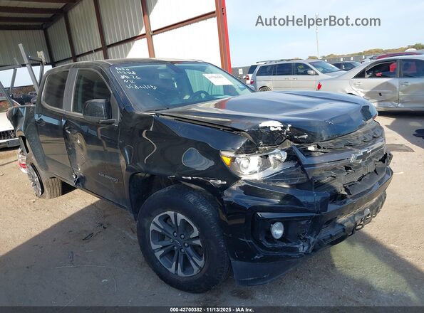1GCGSDEN6N1136445 2022 CHEVROLET COLORADO Черный Передняя правая четверть