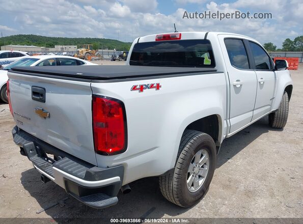 1GCGTBEN7J1129015 2018 CHEVROLET COLORADO Белый Задняя правая четверть