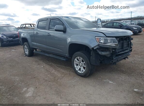 1GCGTCEN0M1202378 2021 CHEVROLET COLORADO Gray Front right