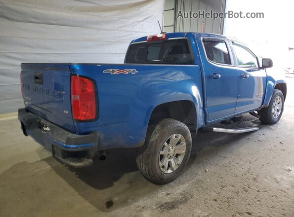 1GCGTCEN4M1219216 2021 CHEVROLET COLORADO Синий Задняя правая четверть