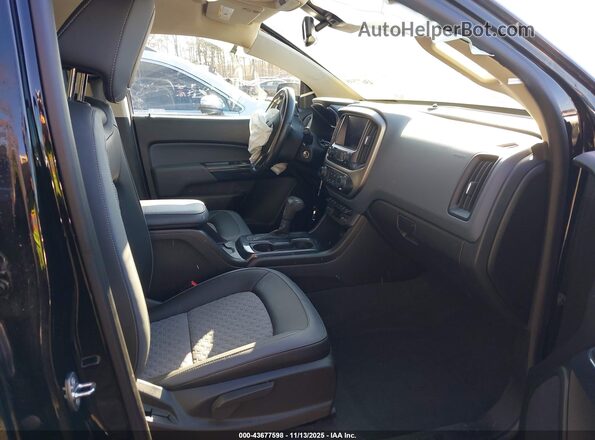 1GCGTDEN5M1250660 2021 CHEVROLET COLORADO Черный Вид салона спереди