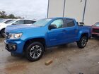 2022 Chevrolet Colorado Z71 Blue vin: 1GCGTDEN5N1323978