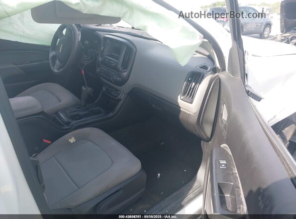 1GCHSBEA5G1271697 2016 CHEVROLET COLORADO Белый Вид салона спереди
