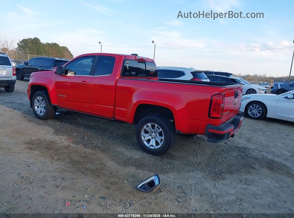 1GCHSCE32G1367083 2016 CHEVROLET COLORADO Красный Задняя левая четверть