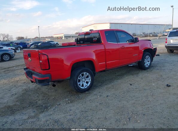 1GCHSCE32G1367083 2016 CHEVROLET COLORADO Красный Задняя правая четверть