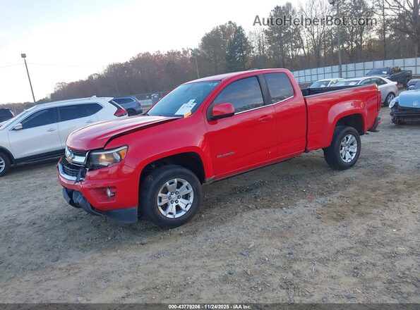 1GCHSCE32G1367083 2016 CHEVROLET COLORADO Красный Передняя левая четверть