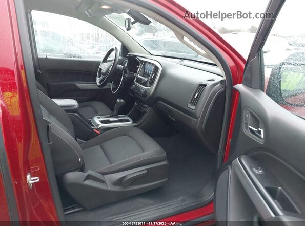 1GCHSCEN1M1294253 2021 CHEVROLET COLORADO Красный Вид салона спереди