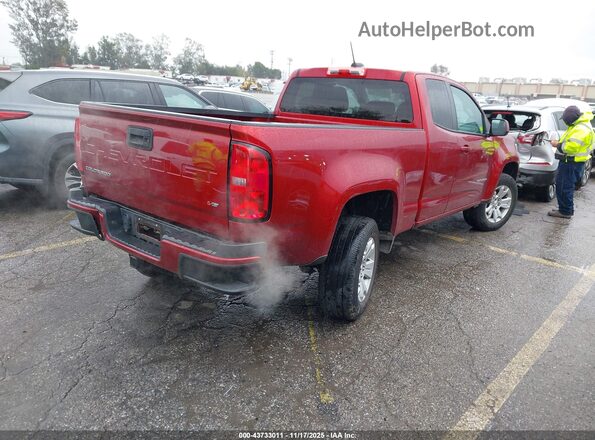 1GCHSCEN1M1294253 2021 CHEVROLET COLORADO Красный Задняя правая четверть