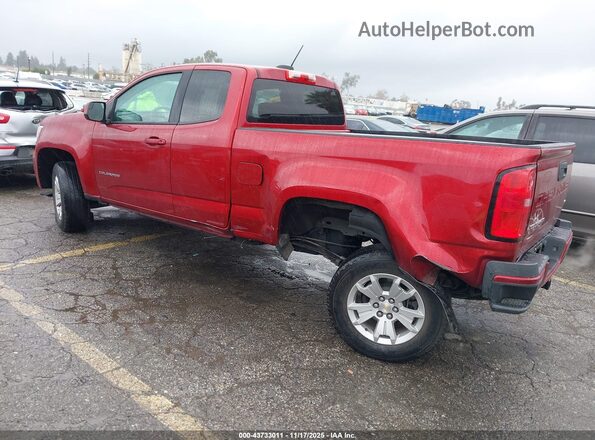 1GCHSCEN1M1294253 2021 CHEVROLET COLORADO Красный Задняя левая четверть