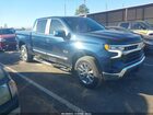 2022 Chevrolet Silverado 1500 2wd  Short Bed Lt Blue vin: 1GCPACED5NZ590529