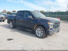 2022 Chevrolet Silverado 1500 4wd  Short Bed Custom Черный vin: 1GCPDBEK8NZ644955