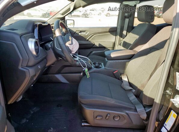 1GCPSCEK2S1130556 2025 CHEVROLET COLORADO Black წინა სალონის ხედი