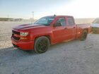 2018 Chevrolet Silverado C1500 Custom Red vin: 1GCRCPEC4JZ217252