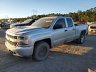 2017 Chevrolet Silverado C1500 Custom Silver vin: 1GCRCPEC7HZ202013