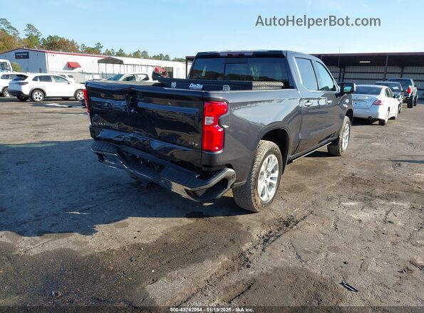 1GCUDGEL1RZ157790 2024 CHEVROLET SILVERADO Черный Задняя правая четверть