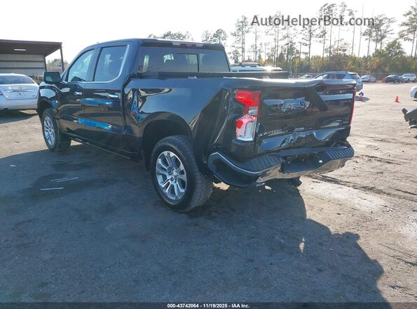 1GCUDGEL1RZ157790 2024 CHEVROLET SILVERADO Черный Задняя левая четверть