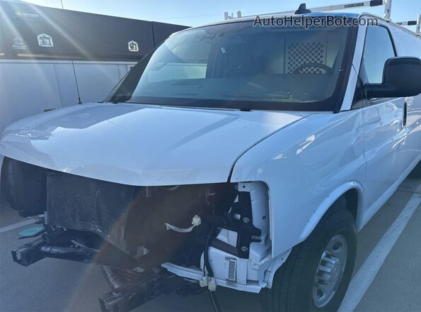 1GCWGAFPXM1310785 2021 CHEVROLET EXPRESS White Tył lewy