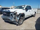 2022 Gmc Sierra 2500hd 2wd Double Cab Long Bed Pro White vin: 1GD28LE71NF247374