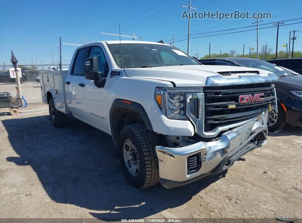 1GD28LE71NF247374 2022 GMC SIERRA White Delantero derecho