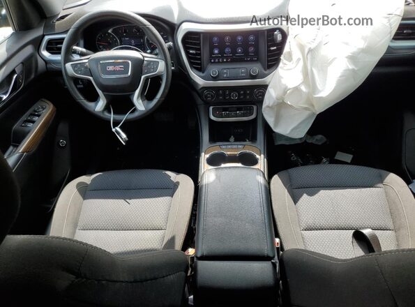 1GKKNKLS4MZ217396 2021 GMC ACADIA Черный Вид панели приборов