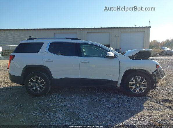 1GKKNMLSXMZ199577 2021 GMC ACADIA White Widok wnętrza z tyłu