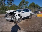 2021 Gmc Acadia Fwd Slt White vin: 1GKKNMLSXMZ199577