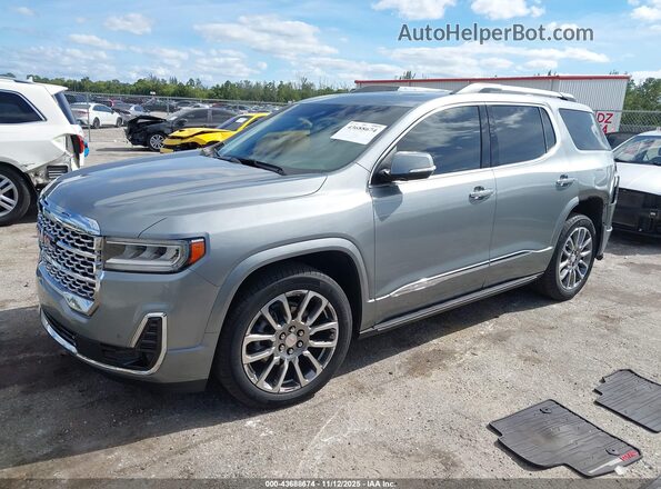1GKKNXLS7PZ159883 2023 GMC ACADIA Серый Передняя левая четверть