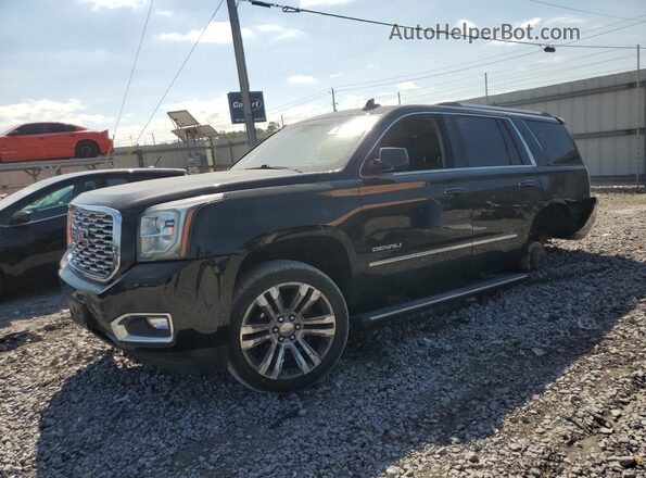 1GKS2CKJXJR263690 2018 GMC YUKON Черный Передняя левая четверть